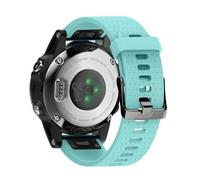 CYSUE For Fenix 5S/Fenix 6S Bands 20mm Easy Fit Silicone Watch Bands Replacement For Fenix 7S/Fenix 5S Plus/Fenix 6S Pro/D2 Delta S Smartwatches(Mint)