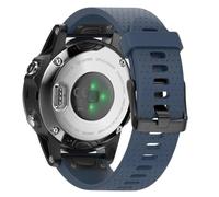 CYSUE For Fenix 5S/Fenix 6S Bands 20mm Easy Fit Silicone Watch Bands Replacement For Fenix 7S/Fenix 5S Plus/Fenix 6S Pro/D2 Delta S Smartwatches(Slate)