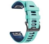 CYSUE For Fenix 7 Watch Band for Fenix 6/Fenix 5/Fenix 5 Plus/Fenix 7/Forerunner 935/Forerunner 945/Approach S60/Quatix 5 WatchBands(Teal)