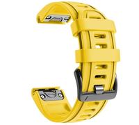 CYSUE For Fenix 7S Watch Band 20mm Sport Watch Strap for Fenix 5S/5S Plus/Fenix 6S/Fenix 6S Pro/D2 Delta S Smart watchBands(Yellow)