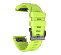 CYSUE For Fenix 8 Watch Band Replacement Silicone Watch Strap For Fenix 5/Fenix 6/Fenix 6 Pro/Fenix 7/Forerunner 935/945/Approach S60/Quatix 5/epix Smartwatch(Green)