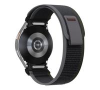 CYSUE For Samsung Galaxy Watch 7 6 5 4 44mm 40mm/FE/5 Pro 45mm Nylon Correa Bracelet Watch6 Classic 47mm 43mm Strap(Black green,Watch7 40mm)
