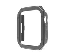 CYSUE Hard PC Case for Apple Watch Ultra 49mm 41mm 45mm Cover Plating Plastic for IWatch Series 9 8 7 6 SE 5 40mm 44mm Protective Case(Gun,45mm)