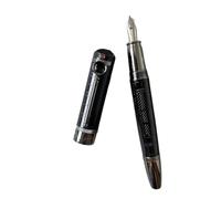 CYSUE Magnifying Glass Round Design Fountain Pen Rollerball Ballpoint Pen Upgrade Quality Small Quantity Gifts Pen(A4,Just Pen)