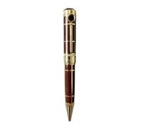 CYSUE Magnifying Glass Round Design Fountain Pen Rollerball Ballpoint Pen Upgrade Quality Small Quantity Gifts Pen(C8,Pen with Pouch)