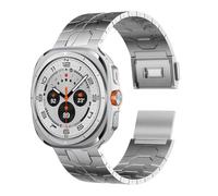 CYSUE Men Stainless Steel Bracelet For Samsung Galaxy Watch Ultra 47mm No Gaps Metal Replacement Wristband For Samsung Watch Ultra 47MM Watchbands(Silver)