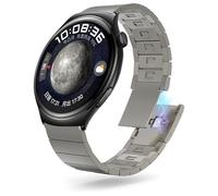 CYSUE Metal Magnetic Band for Huawei Watch GT 46mm/42mm GT 2E/pro GT Active Stainless Steel Strap WatchBand Replacement Accessories(Titanium)