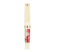 CYSUE Mini Cute Short Portable Acrylic Fountain Pen Stationery Calligraphy Practice Writing Pen Office School Supplies(05,EF(0.38mm))
