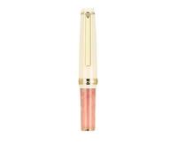 CYSUE Mini Cute Short Portable Acrylic Fountain Pen Stationery Calligraphy Practice Writing Pen Office School Supplies(02,M(0.7mm))