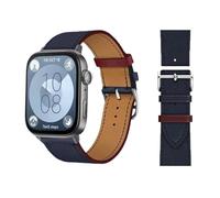 CYSUE Retro Loop For Huawei Watch Fit 3 Strap Italian cowhide Leather Bracelet Wristband Quick Replacement Belt Correa Watchbands For Huawei Fit 3 Fit 2 Watch band(Indigo B08,Fit 2)