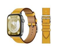 CYSUE Retro Loop For Huawei Watch Fit 3 Strap Italian cowhide Leather Bracelet Wristband Quick Replacement Belt Correa Watchbands For Huawei Fit 3 Fit 2 Watch band(Amber B11,Fit 3)