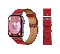 CYSUE Retro Loop For Huawei Watch Fit 3 Strap Italian cowhide Leather Bracelet Wristband Quick Replacement Belt Correa Watchbands For Huawei Fit 3 Fit 2 Watch band(Red B03,Fit 3)