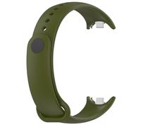 CYSUE Rubber Bracelet For Mi Band 8 Strap NFC Accessories Sport Smart Watch Wristband Pulseira Correa Xiaomi MiBand 8 Strap Watchbands(Army Green)