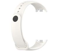 CYSUE Rubber Bracelet For Mi Band 8 Strap NFC Accessories Sport Smart Watch Wristband Pulseira Correa Xiaomi MiBand 8 Strap Watchbands(Official White)