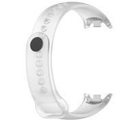 CYSUE Rubber Bracelet For Mi Band 8 Strap NFC Accessories Sport Smart Watch Wristband Pulseira Correa Xiaomi MiBand 8 Strap Watchbands(Transparent)