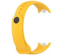 CYSUE Rubber Bracelet For Mi Band 8 Strap NFC Accessories Sport Smart Watch Wristband Pulseira Correa Xiaomi MiBand 8 Strap Watchbands(Yellow)