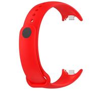 CYSUE Rubber Bracelet For Mi Band 8 Strap NFC Accessories Sport Smart Watch Wristband Pulseira Correa Xiaomi MiBand 8 Strap Watchbands(Red)
