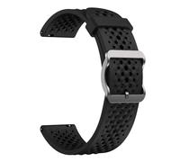 CYSUE Silicone Sports Strap For Xiaomi Watch S4 Sport S3 2 S1 Pro/Color 2 Rubber Band For Universal 22MM Bracelet Accessories Watchbands(Black,S1)