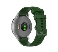 CYSUE Silicone Watch Band For 20mm 22mm Universal Strap Replacement Bracelet Compatible with most watches with 22MM straps (Color : Army Green, Size : 22mm Universal)