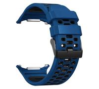 CYSUE Sports Rubber Strap For Samsung Galaxy Ultra 47mm Replacement Band For GALAXY 7 ULTRA 47MM Silicone Bracelet Correa Watchbands(B blue black)