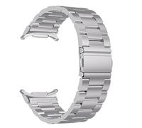 CYSUE Stainless Steel Band for Samsung Galaxy Watch Ultra 47mm Luxury Metal No Gaps Strap for Galaxy Watch 7 Ultra Bracelet Watchband(Silver)