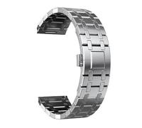 CYSUE Stainless Steel Luxury Band For Galaxy Watch 5 Pro 40/44mm 42/46mm For Huawei Gt 2/3 Pro Metal Strap 20mm 22mm WatchBands(Silver-Tool,20mm)