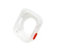 CYSUE TPU Cover for Apple Watch Series Ultra 49mm 9 8 7 41mm 45mm Bumper Frame Shell Cases for iWatch 6 5 SE 4 40 44mm Case(Matte Transparent,41mm)