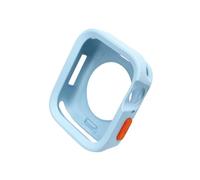 CYSUE TPU Cover for Apple Watch Series Ultra 49mm 9 8 7 41mm 45mm Bumper Frame Shell Cases for iWatch 6 5 SE 4 40 44mm Case(Light Blue,49mm)