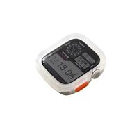 CYSUE TPU Cover for Apple Watch Ultra Case 49mm 45mm 41mm 44mm 40mm,42mm 46mm Bumper Frame Shell Protector for IWatch Series 9 SE 8 Ultra 7 6 5 4 Case(Matte T,40mm 41mm)