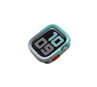 CYSUE TPU Cover for Apple Watch Ultra Case 49mm 45mm 41mm 44mm 40mm,42mm 46mm Bumper Frame Shell Protector for IWatch Series 9 SE 8 Ultra 7 6 5 4 Case(Green-Blue,40mm 41mm)