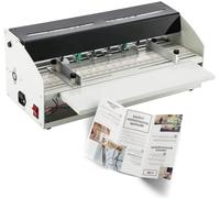 CYTBEK 3 In 1 Creasing Machine, 460mm Electric Creasing Machine, Perforator Paper Creasing Perforating with Heavy Duty Metal Present Multi-Function for Files Photos