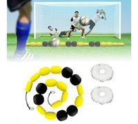 CYTBEK Single Line Deflector, 2.75m Goalkeeper Deflection Equipment, Football Kick Trainer Soccer Training Aids for Kids and Adults, Applicable Goal Futsal/Sevens Football Goal