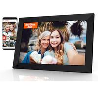 Cytem Digital Picture Frame 10.1 Inch with WiFi & Frameo, Anti-Glare Matt, 32GB Memory, Motion Sensor, Automatic Image Stretching, Electronic Picture Frame, IPS Touch Screen, 1280 x 800, Black