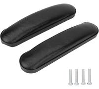 CYTGOUPER 2PCS 26x5.5cm Wheelchair Armrest Pads,PU Leather and ABS Wheelchair Arm Rest Cushion,Comfortable Decompression Wheelchair Accessories for Universal Wheelchair Arm Rest