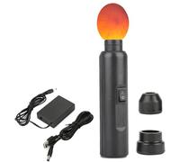 CYTGOUPER Egg Candlers, LED Light Egg Candling Torch, 2 Charging Methods Egg Light, Black ABS Egg Incubators for Hatching Eggs Experimental Monitoring The Development of The Embryo