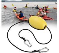 CYTGOUPER Kayak Drift Tow Rope with EVA Buoy Float & Stainless Steel Clips, Nylon Buoy Float Rope, Floating Tow Rope for Kayak Canoe Boat Water Sports Accessories