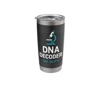 Cytogenetic Tech Genetics Lab DNA Analysis Karyotype Humor Stainless Steel Insulated Tumbler