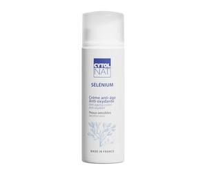 CYTOLNAT - Selenium Anti-Ageing Anti-Oxidant Cream - Moisturises, Repairs, Reduces the Appearance of Wrinkles and Fine Lines - Sensitive Skin - Face, Neck, Décolleté - Natural Formula - 50 ml