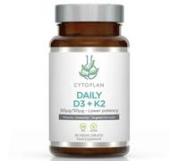 Cytoplan Daily D3 + K2 50ug/50ug Tablets 60 Tablets
