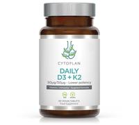 Cytoplan Daily D3 & K2 - 60 Tablets