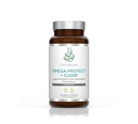 Cytoplan OmegaProtect+CoQ10 - Optimal Absorption - British Developed - Scientifically Formulated - High Bioavailability - 60 Capsules