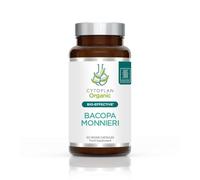 Cytoplan Organic Bacopa Monnieri Capsules 60 - Optimal Absorption - British Developed - Scientifically Formulated - High Bioavailability