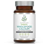 Cytoplan Organic Calcium Wholefood 200mg Elemental Capsules 60 Capsules