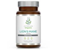 Cytoplan Organic Lions Mane Capsules 60 - Optimal Absorption - British Developed - Scientifically Formulated - High Bioavailability
