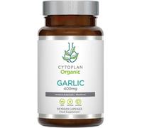 Cytoplan Organic Whole Garlic Powder 400mg 60 Capsules