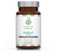 Cytoplan Organic Whole Garlic Powder Capsules 400mg x 60