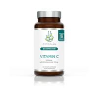 Cytoplan Vitamin C + Bioflavonoids 1000mg / 50mg Capsules 120 - Optimal Absorption - British Developed - Scientifically Formulated