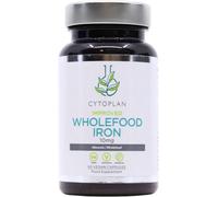 Cytoplan Wholefood Iron 10mg 60 Capsules