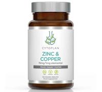 Cytoplan Zinc/Copper 15mg/1mg Tablets 60 Tablets