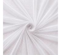 CYunhui Premium Polyester Tulle Mesh Fabric, 0.75 * 6m White 1Pcs | Lightweight Polyester with Sheer Texture, 0.75x6m Size, Easy to Cut and Sew without Fraying, Great for Wedding or DIY Crafts